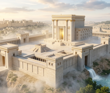 A future rebuilt Jerusalem Temple